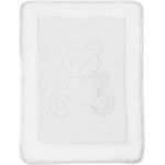 KiGATEX Babybettdecke 100x135 cm – Ganzjahresdecke mit Bärchensteppung, Füllung: 100% Polyester, weich, bei 95°C waschbar, haut- und allergikerfreundlich