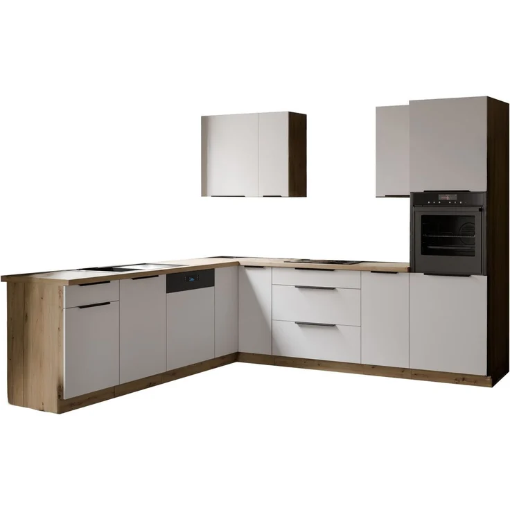 Winkelküche ARIA K-AR ECKE 2 - 250 x 270 cm Anti Fingerprint Küchenzeile Küchenblock Singleküche Einbauküche Küche Eckküche – Bild 16