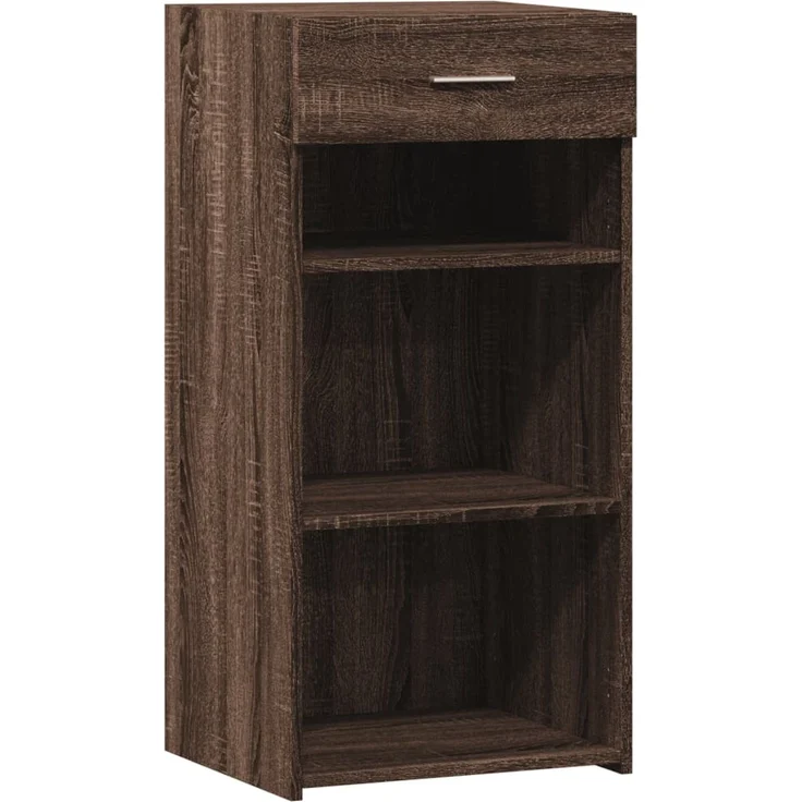 vidaXL Sideboard Braun Eichen-Optik 45x42,5x93 cm Holzwerkstoff 846326 – Bild 2