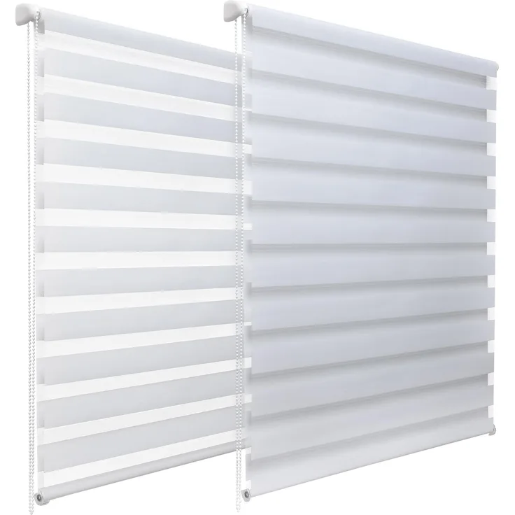 Sol Royal Doppelrollo SolDecor DL2 Weiß, 150 x 40 x 4 cm