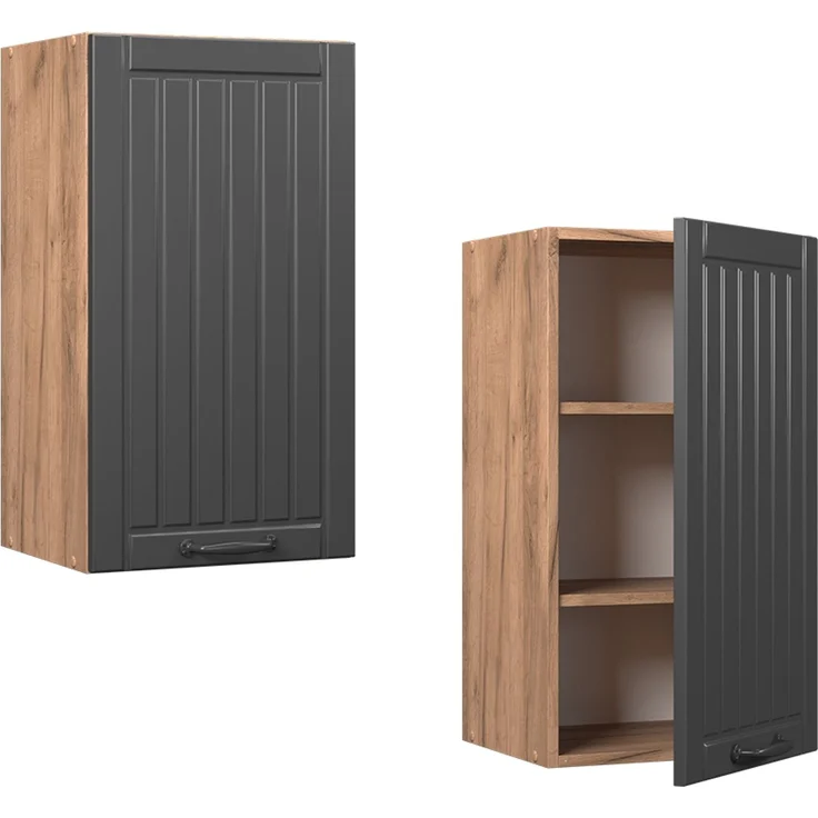 Hängeschrank Fame-Line Dunkelgrau 40 cm Vicco – Bild 5