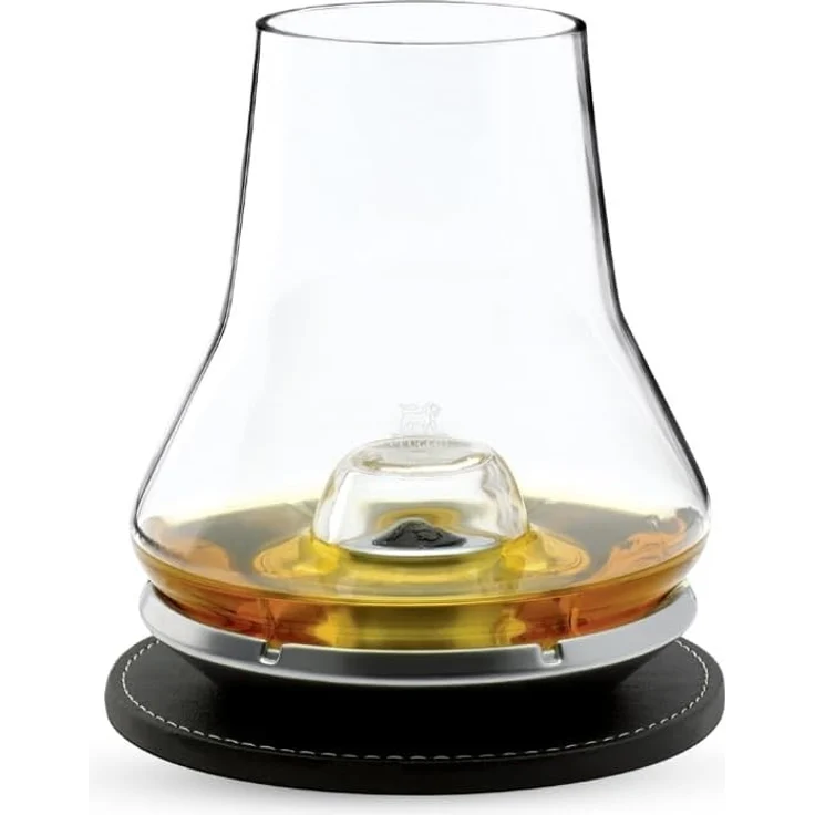 Peugeot Set Dégustation Verkostungsset, 3-tlg, Whiskyglas, Metallsockel, Untersetzer, 266097
