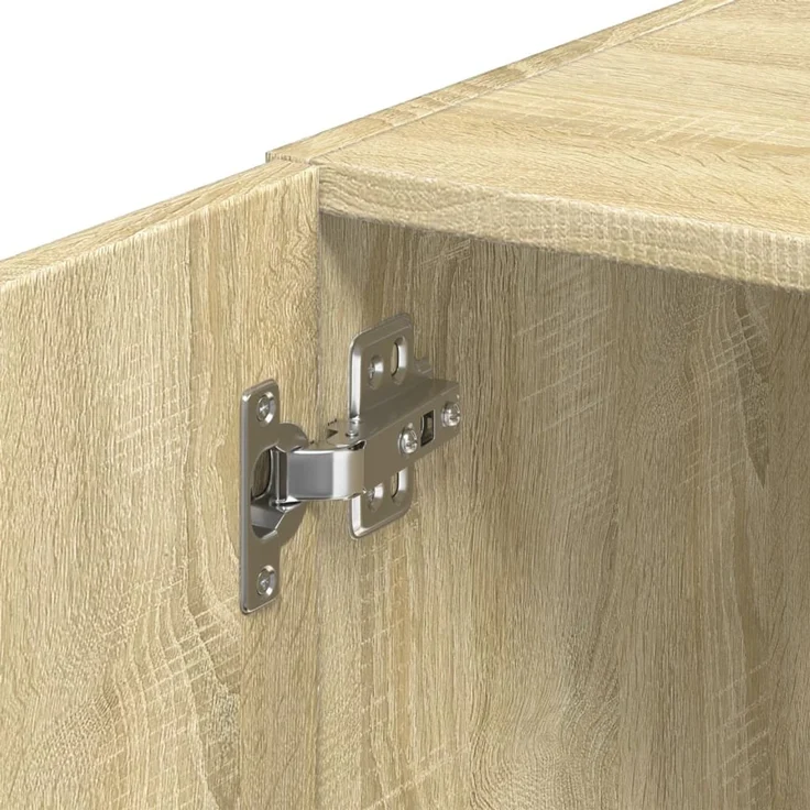vidaXL Hochschrank Schmal Sonoma-Eiche 30x42,5x225 cm Holzwerkstoff 3281261 – Bild 10