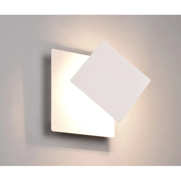 Trio Leuchten LED Wandleuchte Mio 6W warmweiß weiß matt Metall