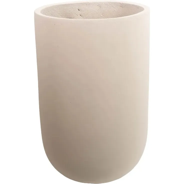 Blumentopf aus Zement – Light Grey, ca. 28x35x50cm – Bild 4