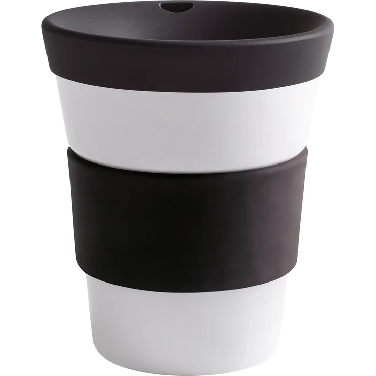 KAHLA cupit To Go Becher 0,35 l Banderole pure black – Bild 1