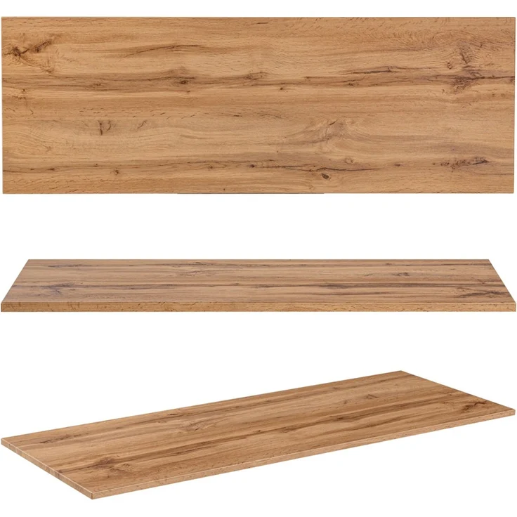 Badmöbel Set mit 140cm Waschtisch, 3-teilig, in kaschmir und Eiche, ADELAIDE-56-CASHMERE – Bild 7