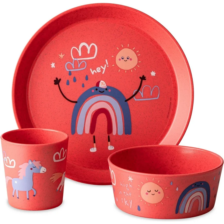 KOZIOL Kindergeschirr Dreams 3-teilig – Bild 4