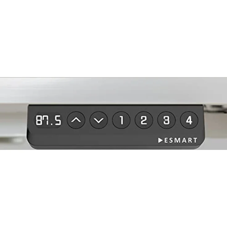 ESMART Doppelschreibtisch ETX-221, elektrisch höhenverstellbar, Tischplatte 160 x 80 cm, 4-fach Memory-Funktion, bis 119 cm höhenverstellbar – Bild 4