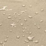 Beautissu Sitzkissen Lounge Kissen Outdoor Rückenkissen Flair LK, 50x40x12cm, Beige, 50x40x12 cm – Wetterfest Schmutzabweisend Polster für Gartenmöbel