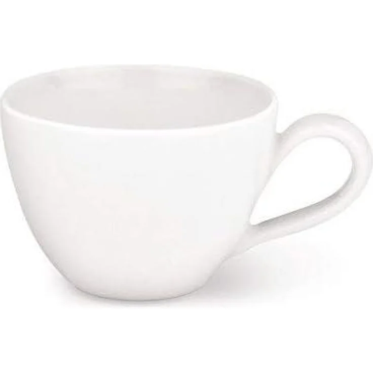 Alessi SG53 76 'MAMI' Mokka Obertasse 6 Stück aus weißem Porzellan 6,5 cm Durchmesser