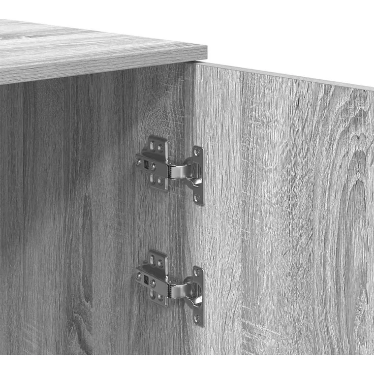 vidaXL Lagerschrank Grau Sonoma 50x45x103,5 cm Holzwerkstoff 859047 – Bild 8