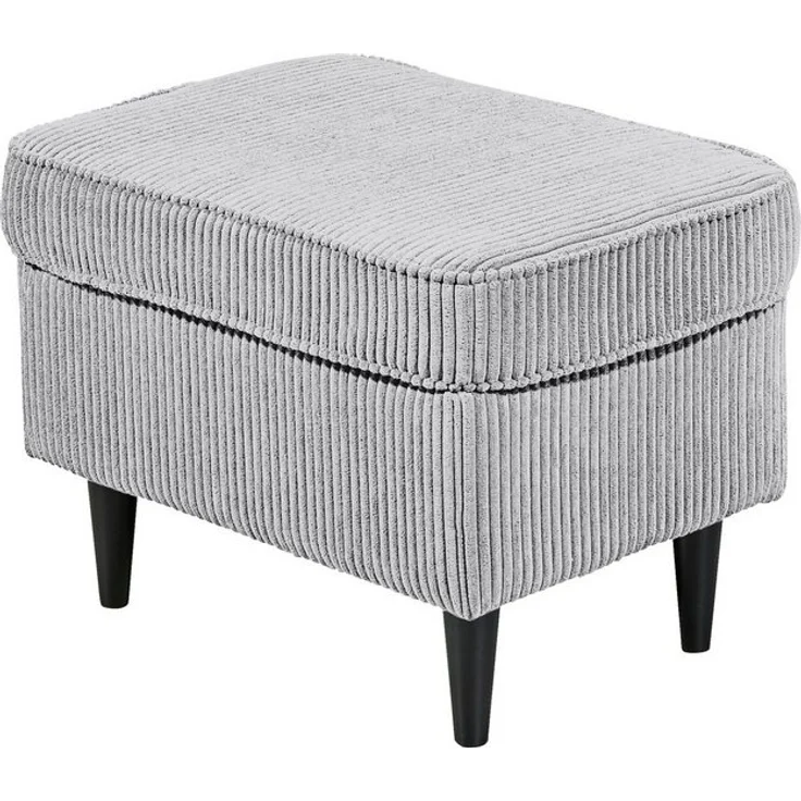 ED EXCITING DESIGN Hocker Oskar, mit Massivholzfüßen – Bild 4
