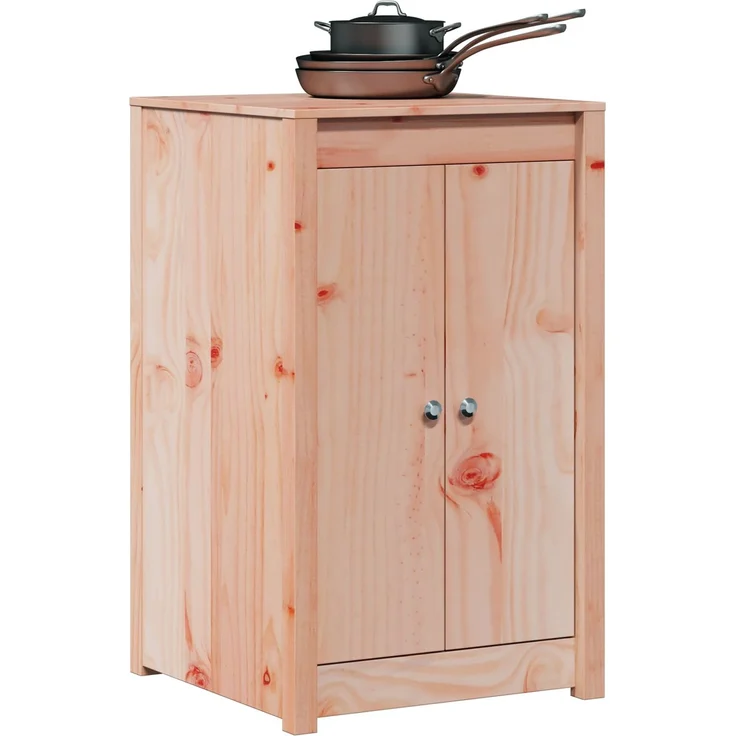 vidaXL Außenküchenschrank MEPPEL Weiß 55 x 55 x 92 cm 3443789 – Bild 3