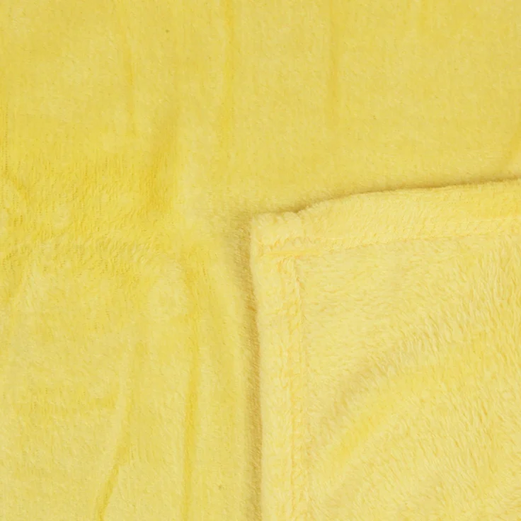 Kuscheldecke "Celina" Gelb 90x140 cm – Bild 3