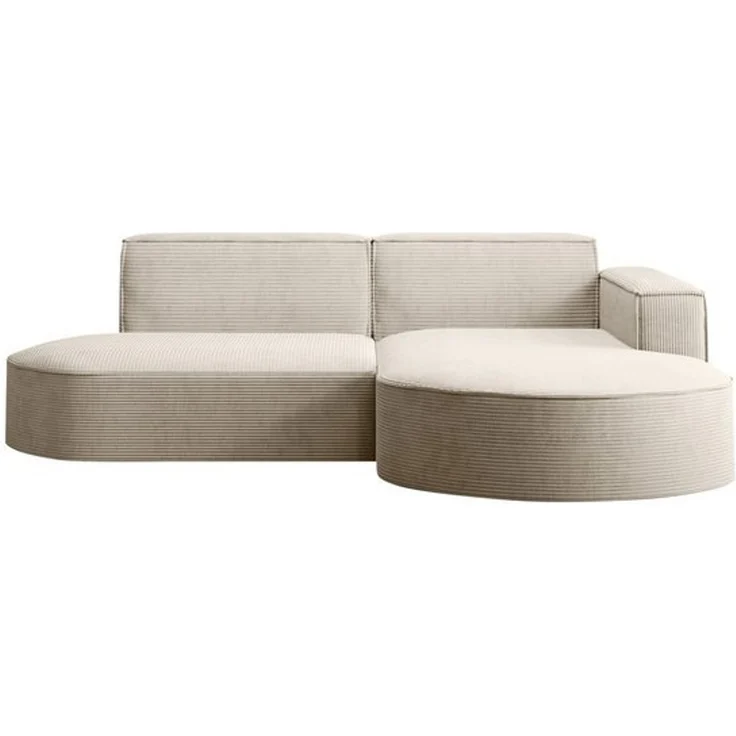 Kaiser Möbel Ecksofa Designer MODENA STUDIO L stoff Cord, Ecksofa, Cord Sofa, L-Form, Links/Rechts wählbar – Bild 4