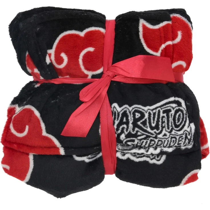 Naruto Hoodie Decke mit Kapuzenpullover Sweatshirt 76 x 58 x 4 cm – Bild 3