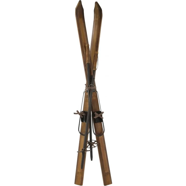 Chic Antique Deko Ski L 120cm Holz Vintage Winterdeko Weihnachtsdeko 52087200