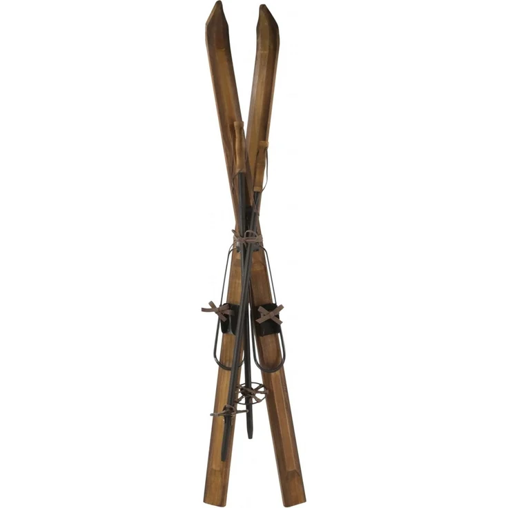 Chic Antique Deko Ski L 120cm Holz Vintage Winterdeko Weihnachtsdeko 52087200