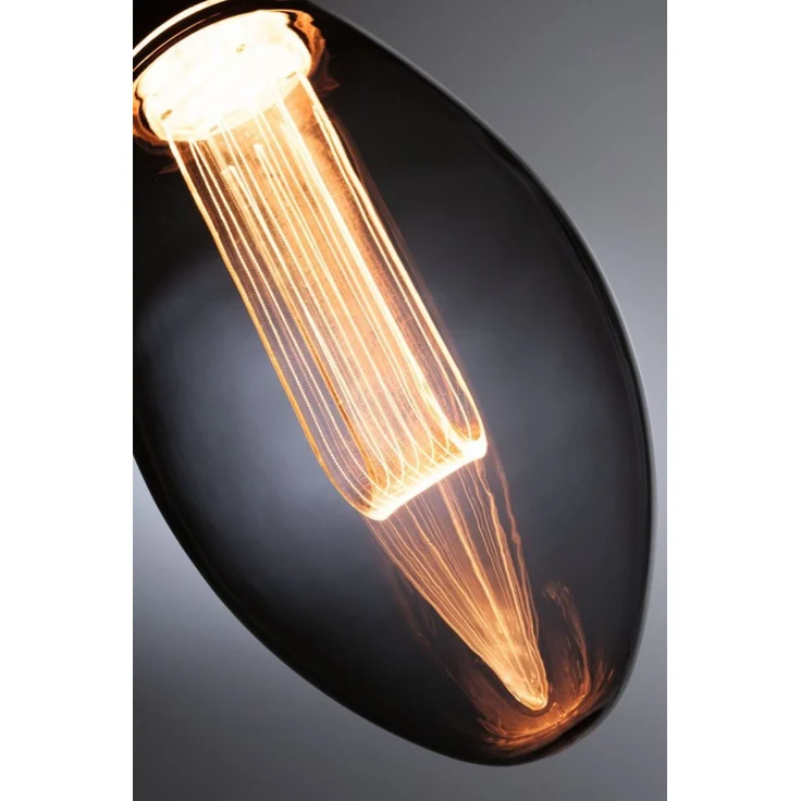 Paulmann 28877 LED Birne Arc E27 Inner Glow Edition 1800K Rauchglas – Bild 5