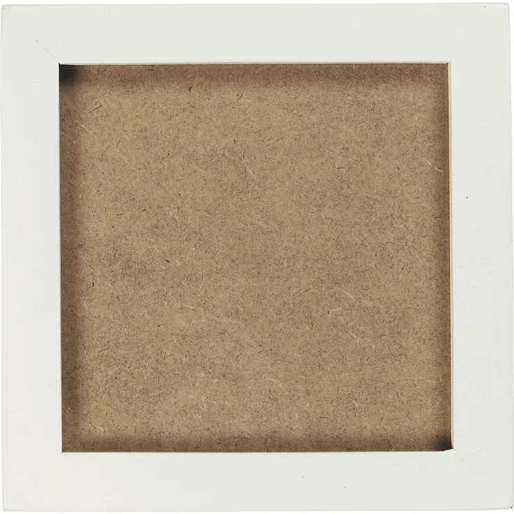 Ib Laursen Fotorahmen Photorahmen Bilderrahmen 18x18cm Holz Weiß Unika 21000-11