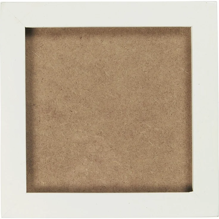 Ib Laursen Fotorahmen Photorahmen Bilderrahmen 18x18cm Holz Weiß Unika 21000-11