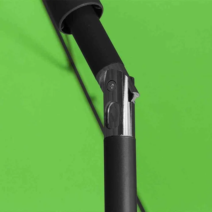 Tropico Mittelstockschirm anthrazit/limette 210x140cm – Bild 9