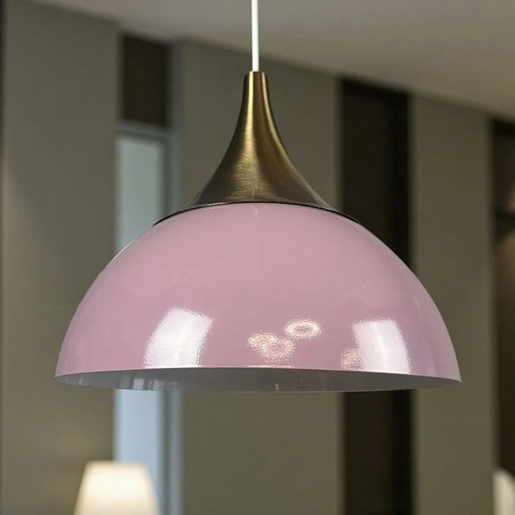 Bamyum Pendelleuchte Pendelleuchte Yimpi Metall Ø30 cm, E27, Moderne Pendelleuchte, ohne Leuchtmittel – Bild 1