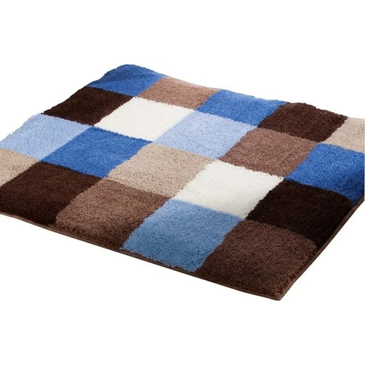 Erwin Müller Badematte Badematte "Kreta", Höhe 20 mm, eckig, Karo – Bild 4