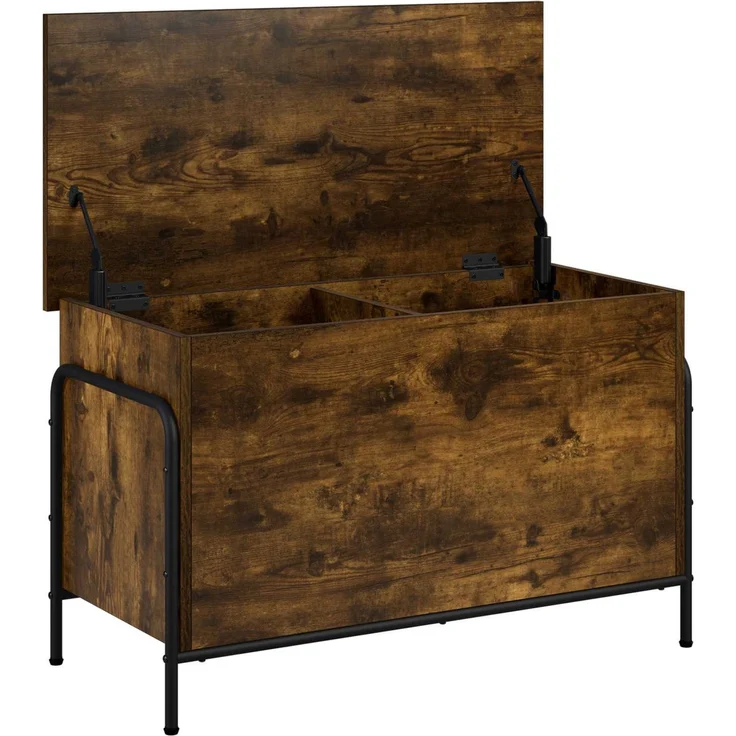 vidaXL Aufbewahrungsbox Räuchereiche 80 x 40 x 49,5 cm Holzwerkstoff 8013676 – Bild 3