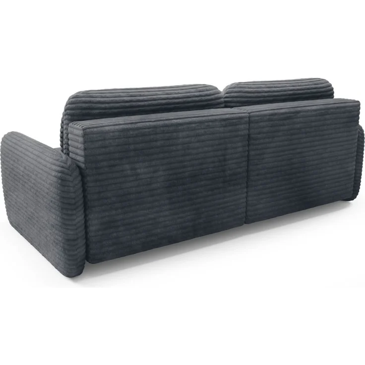 Ecksofa Schlafsofa Sofa SIMONE in Stoff Ambience Anthrazit Ottomane Links – Bild 3