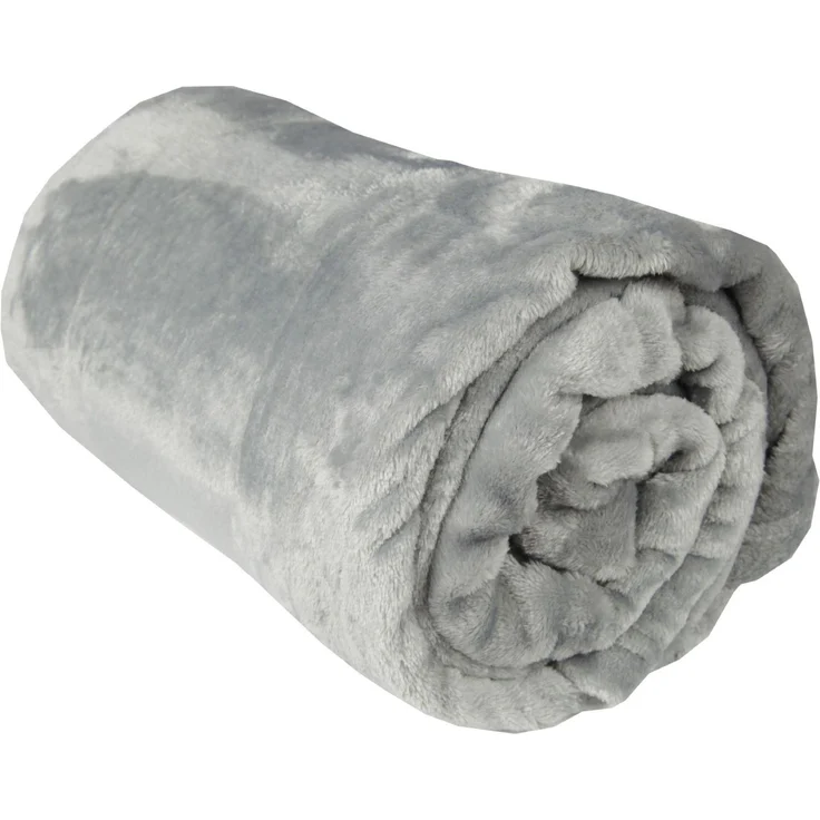 Kuscheldecke "Celina" Grau 150x200 cm – Bild 6