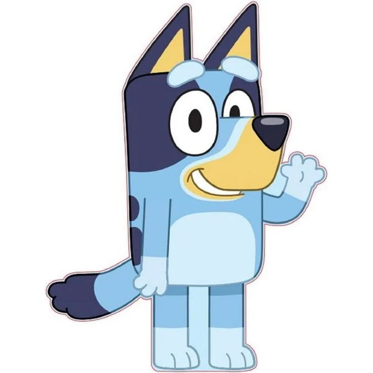 Bluey Dekokissen Dekokissen in 3D-Optik für Sofa & Bett – Bild 2