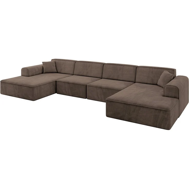 ALTDECOR Wohnlandschaft IREA-U2-v3, Sofa Praktische Bequeme Funktionsecke Couch U-Form Eckcouch, Corner Sofa U-Form Vielseitige Sofa Wohnlandschaft Wohnzimmer – Bild 2