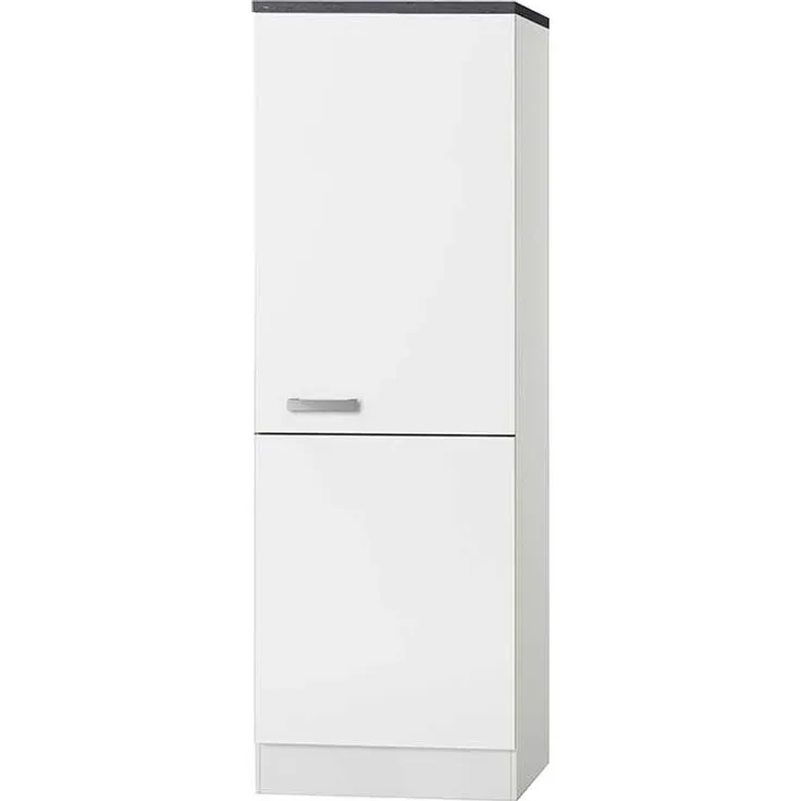 Midischrank Optimal / Opti-Kult, Holzwerkstoff, Kunststoff, Weiß, 60 x 174 x 60 cm