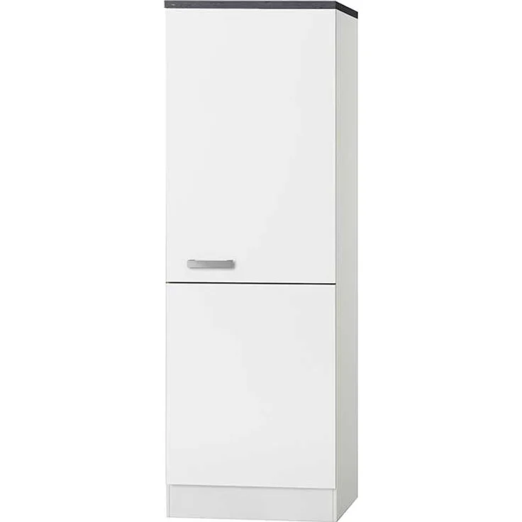 Midischrank Optimal / Opti-Kult, Holzwerkstoff, Kunststoff, Weiß, 60 x 174 x 60 cm