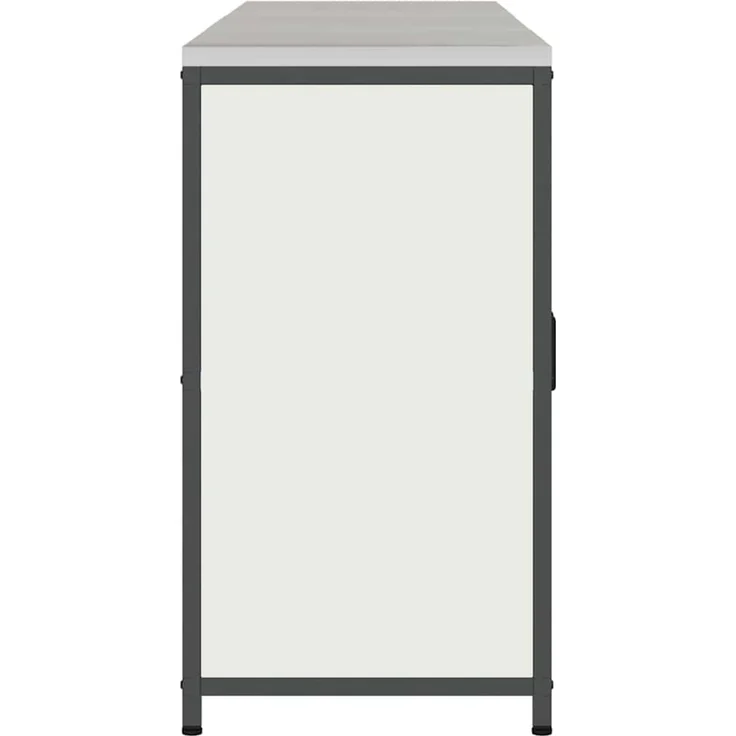 vidaXL Aufbewahrungsset für die Küche HATTEM 3 stk. Weiß 3392695 – Bild 10