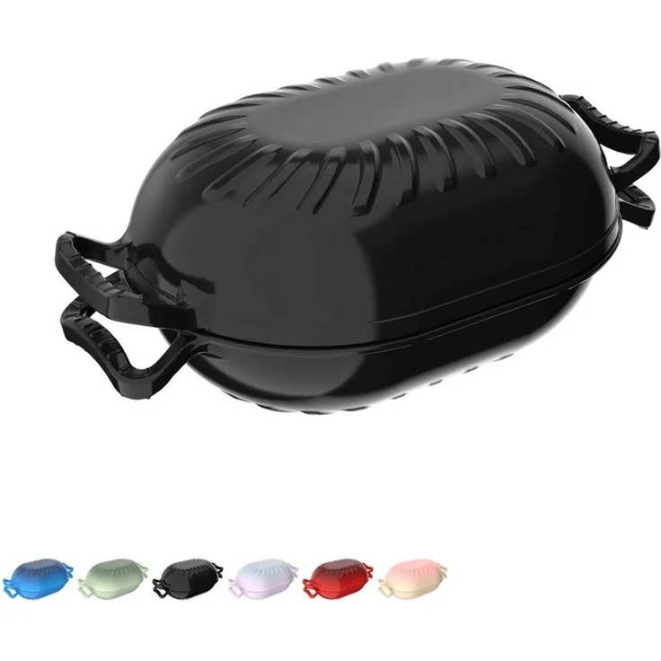 VINGLI Kasserolle Gusseisen Topf Dutch Oven Emaillierter Bräter Schmortopf mit Deckel, (Bonbonform 4,7 L), für alle Herdarten & Backofen backfest bis 260 °C – Bild 1