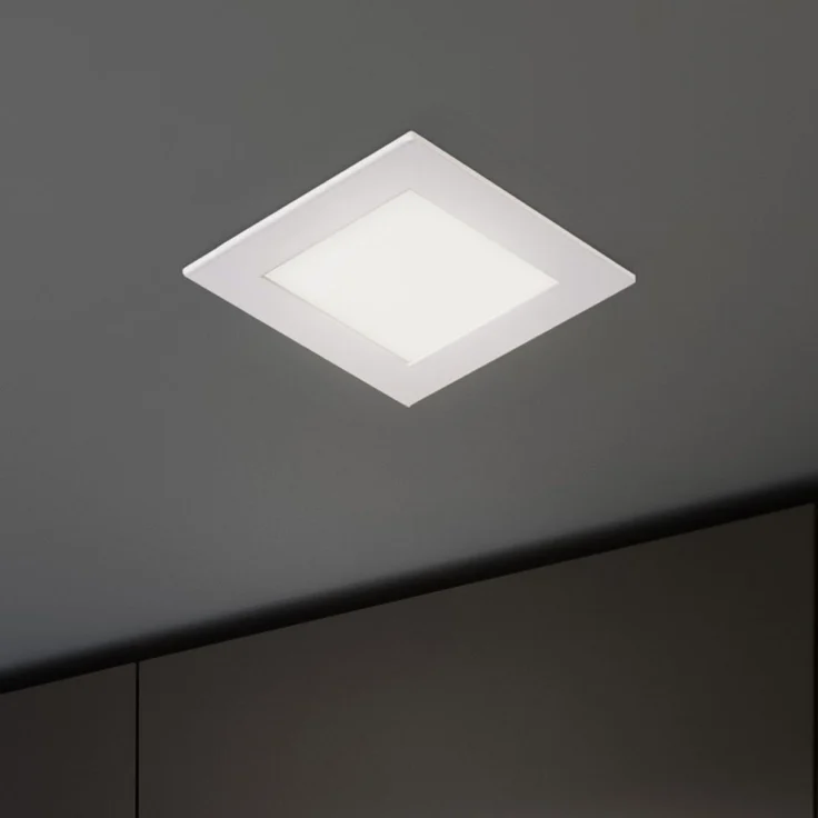 LED Einbau Panel, 3 Watt, 130 Lumen, warmweiß, D 8,4cm – Bild 4