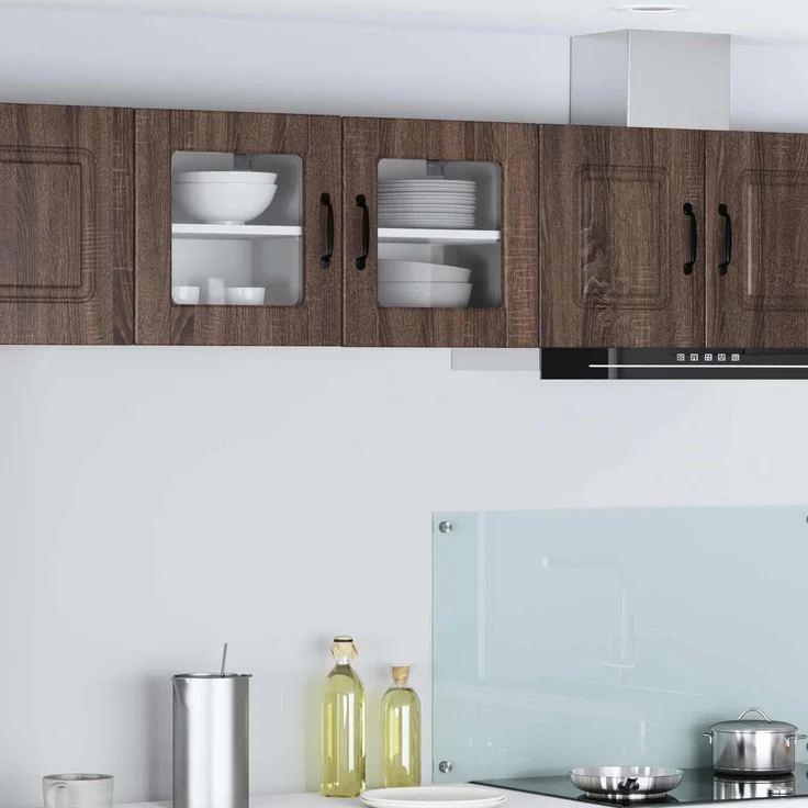 vidaXL Küchenschrank Braun Eichen-Optik 40 x 31 x 40 cm Holzwerkstoff 885199 – Bild 1