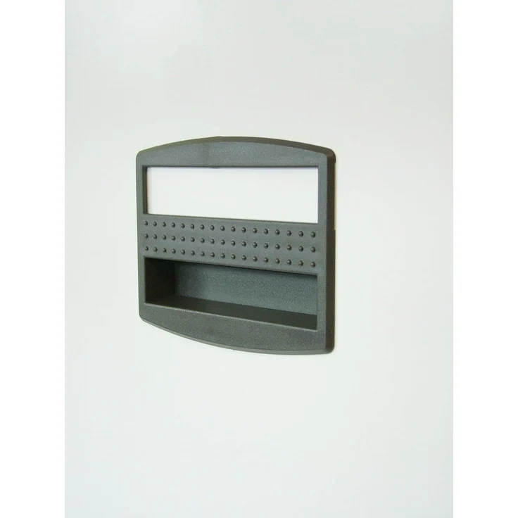 Bisley Home Beistellschrank mit Schloss aus Stahlblech, 4 Universal-Schubladen abschließbar - Büroschrank für DIN A4 Dokumente, Kleinteile & Büromaterial - Farbe: silber, PFA4S-355 – Bild 5