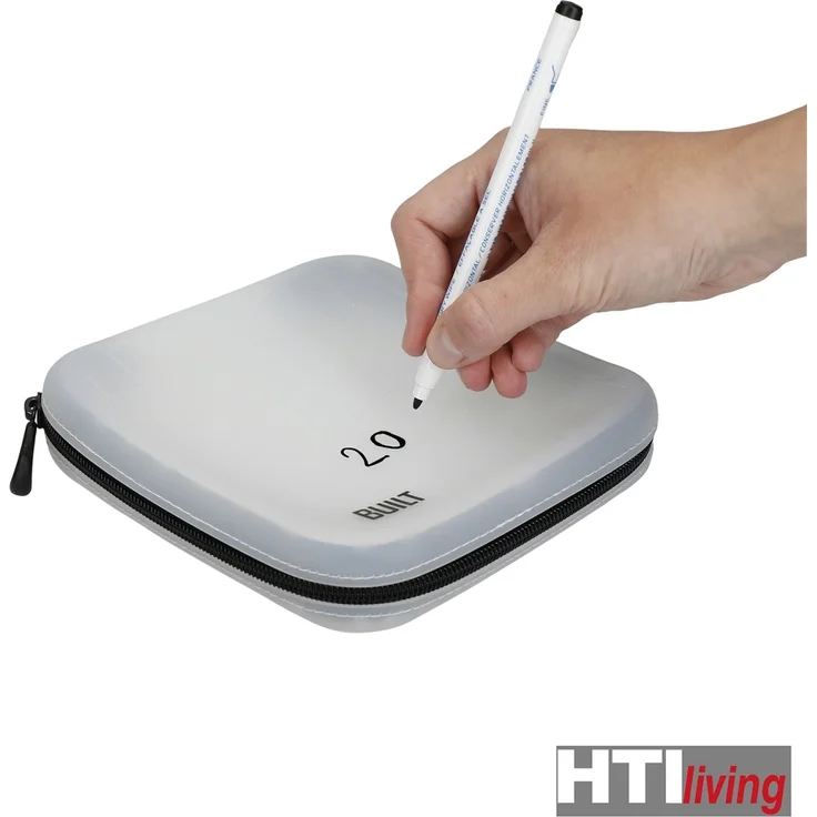 HTI-Living Built Mini-Silikontasche Weiß – Bild 3
