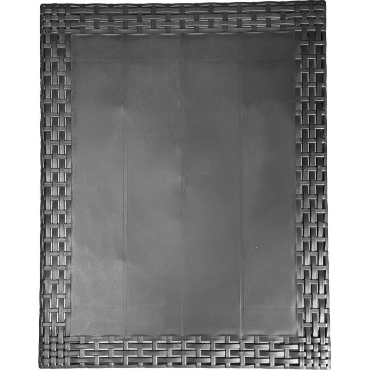 Jack Beistelltisch Kunststoff Rechteck 59x46x40cm Garten Außen Lounge Balkon – Bild 3