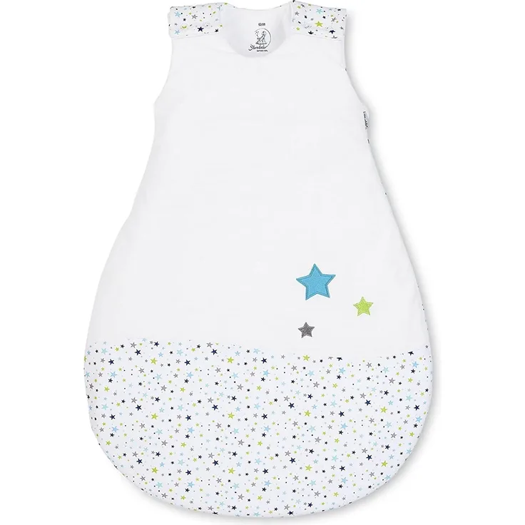 Sterntaler 9461731 Baby-Schlafsack Erik, Größe 62/68, mehrfarbig