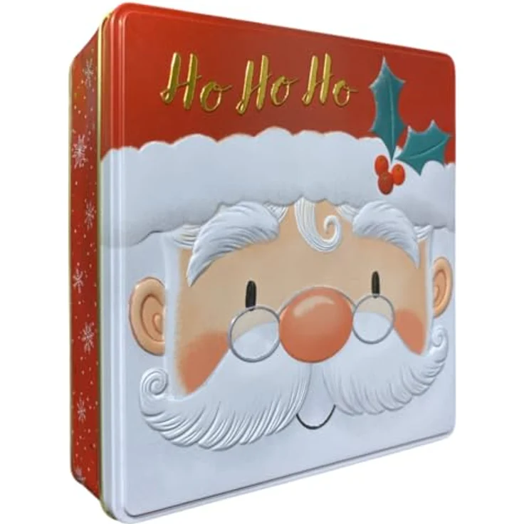 MediMuc Keksdose Nikolaus HoHoHo - wunderschöne kleine Gebäckdose – Bild 7