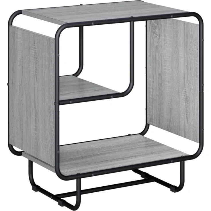 vidaXL Sideboard Sonoma-Grau 60 x 37,5 x 64,5 cm Holzwerkstoff 8007921 – Bild 2