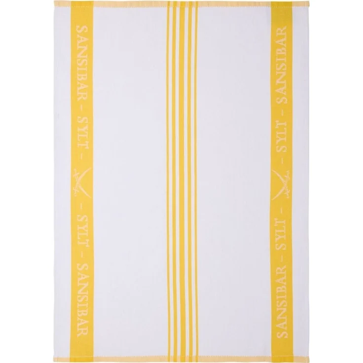 Sansibar Sylt Geschirrtuch Geschirrtücher-Set, 3-tlg, 50x70 cm, 100% Baumwolle, Premium Qualität, (Set, 3x Geschirrtuch, 50x70 cm, zwei verschiedene Designs), Jacquardgewebe, zwei verschiedene Motive – Bild 3