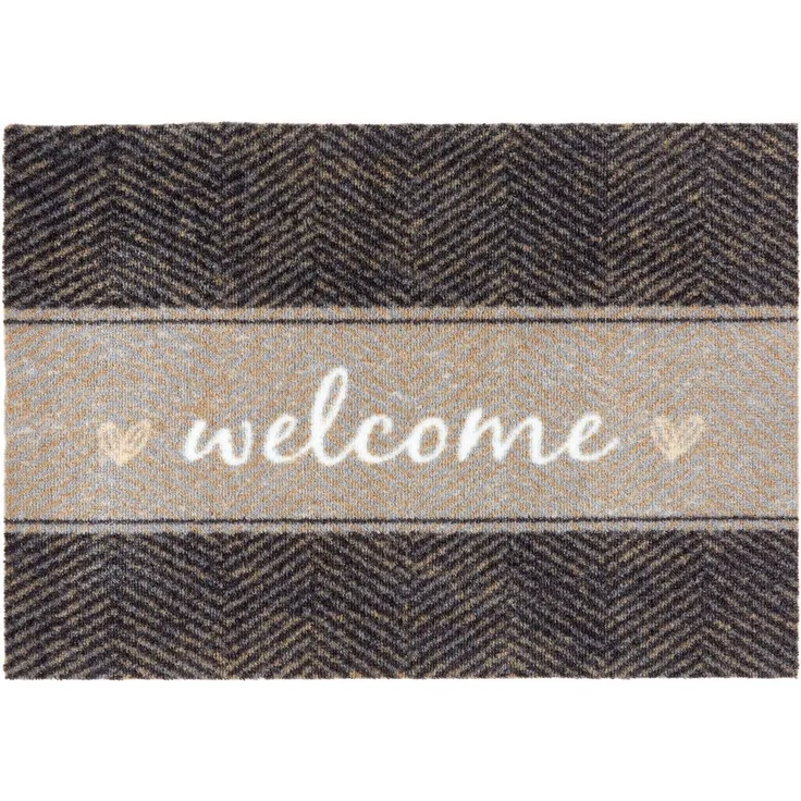 ASTRA Fußmatte Miabella 740, rechteckig, Höhe: 7 mm, Sauberlaufmatte, saugfähig, Schmutzfangmatte, waschbar, rutschfest