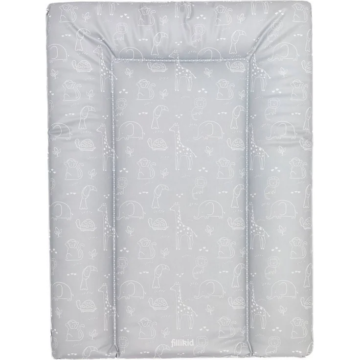Fillikid Wickelauflage Softy, Safari grau, Made in Europe – Bild 2