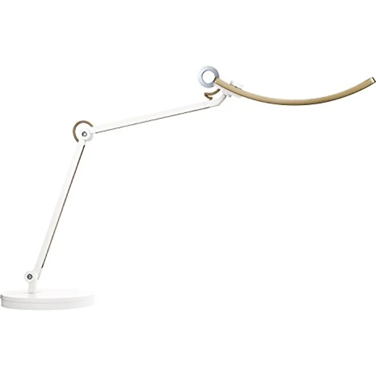 BenQ WiT e-Reading LED Schreibtischlampe, Dimmbare Tischlampe, Ultraweite Leuchte, 13 Farben und 23 Helligkeitsstufen - Gold – Bild 4